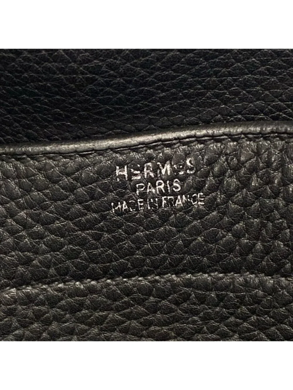 Hermes Business Bag Sac a Depeches 41 Black Silver